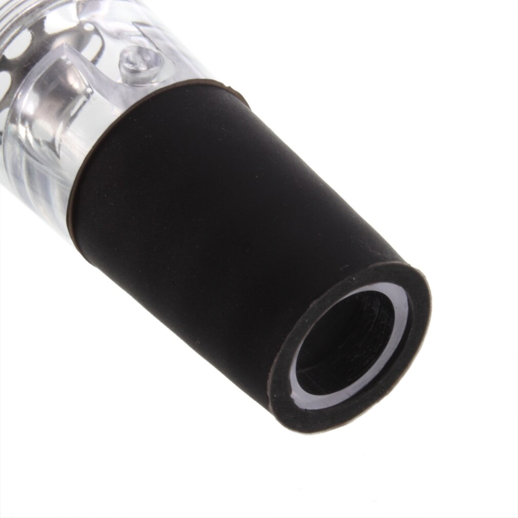 Mini Acryl Roestvrij Wijn Rode Wijn Beluchter Quick 360 Graden Roterende Wijn Schenker Decanter Cap Voor Flessen Bar Accessoires