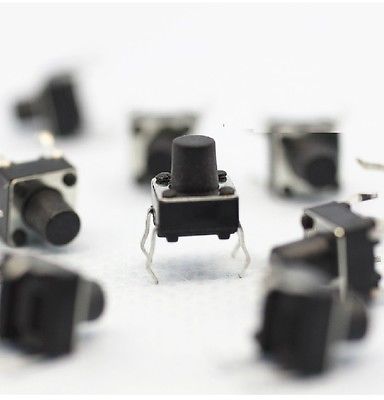 30 Stuks Van Micro Switch Knoppen 6*6*7Mm Elektronische Product Accessoires Condensator Plaat Tantaal Condensator Diy elektronica