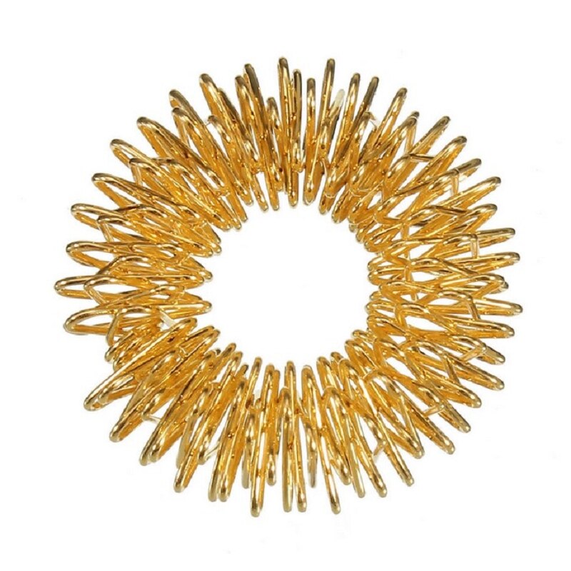 5 Stks/set Rvs Vinger Massage Ring Acupunctuur Ring Therapie Ontspannen Hand Bloedsomloop Pijnbestrijding Gezondheidszorg