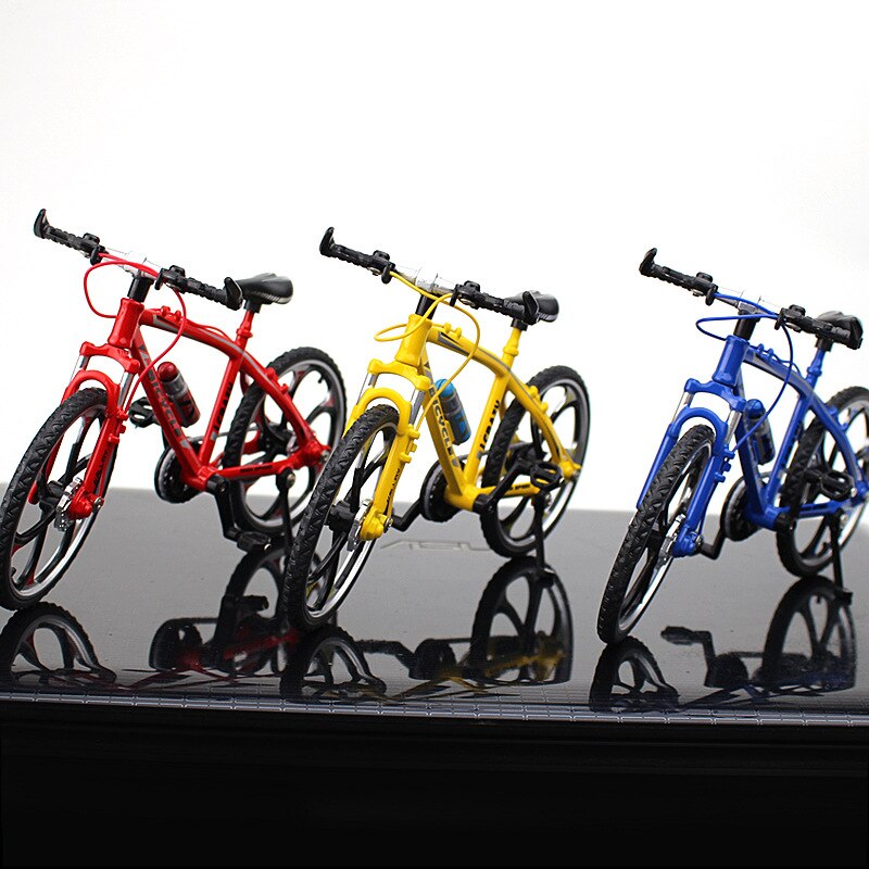 Mini 1:10 Model Legering Fiets Speelgoed Vinger Mountainbike Pocket Diecast Simulatie Metalen Racing Collectie Speelgoed Voor Kinderen Yjn