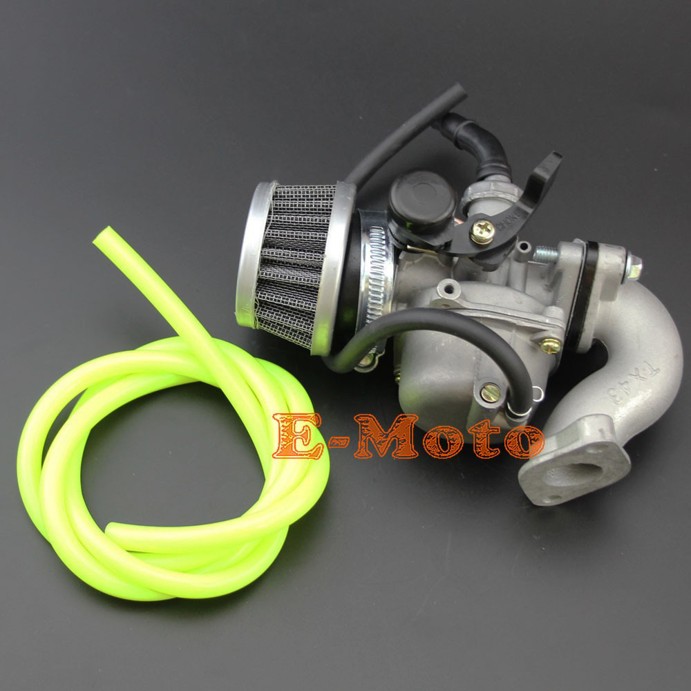 19Mm Carburateur PZ19 Carb Voor Chinese 50cc 70cc 90cc 110cc 125 Cc Atv Quad Pit Dirt Bike Coolsster: YELLOW