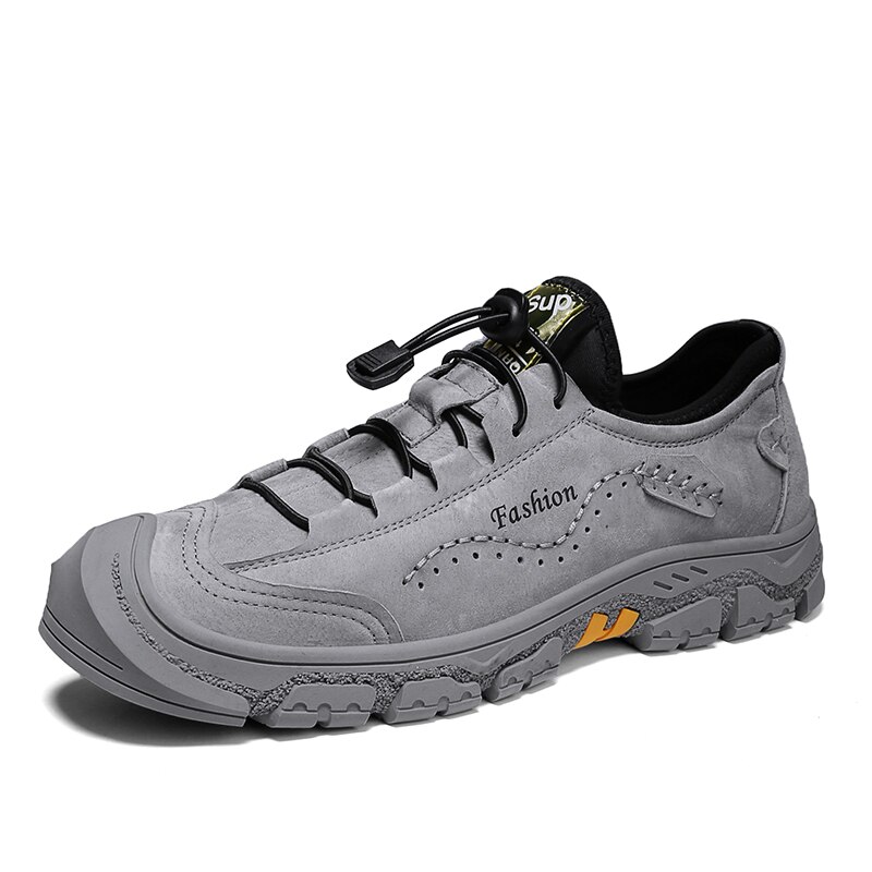 Casual Schoenen Oxford Sneakers Mannen Kaki Jurk Sneakers Comfortabele Ademende Sneakers Voor Mannen Business Skate Schoenen: Grijs / 42