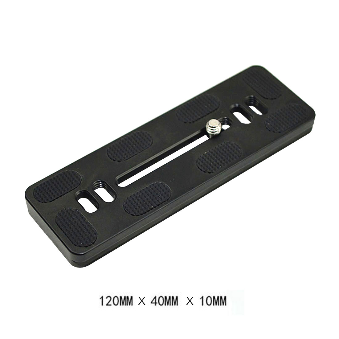 In Lega di alluminio PU-120 Piastra A Sgancio Rapido per Benro B3 B4 J3 REFLEX Digitale Macchina Fotografica PTZ Bordo Accessorio Q24140
