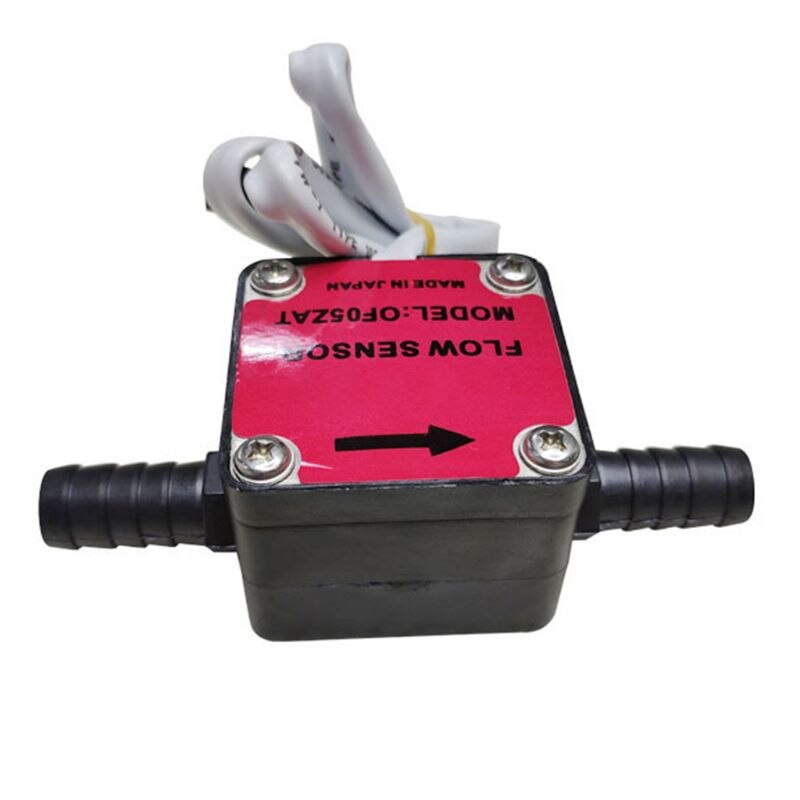 3 "Flow Meter Indicator Sensor Counter Hall Flowmeter Smerende Multipurpose Olie Brandstof Gas Melk Water Vloeistof