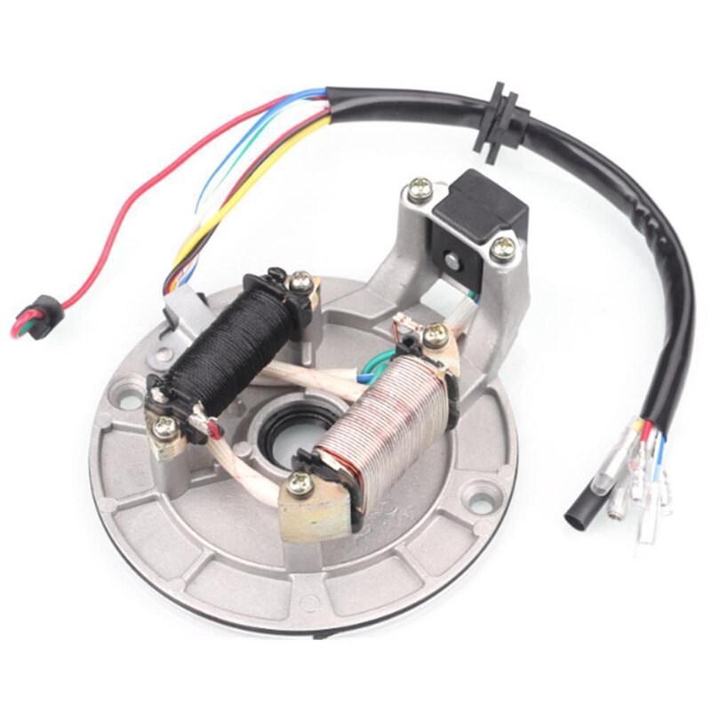 Placa de estator Magneto de encendido para moto todoterreno Atv Go Kart 50 70 90 110Cc