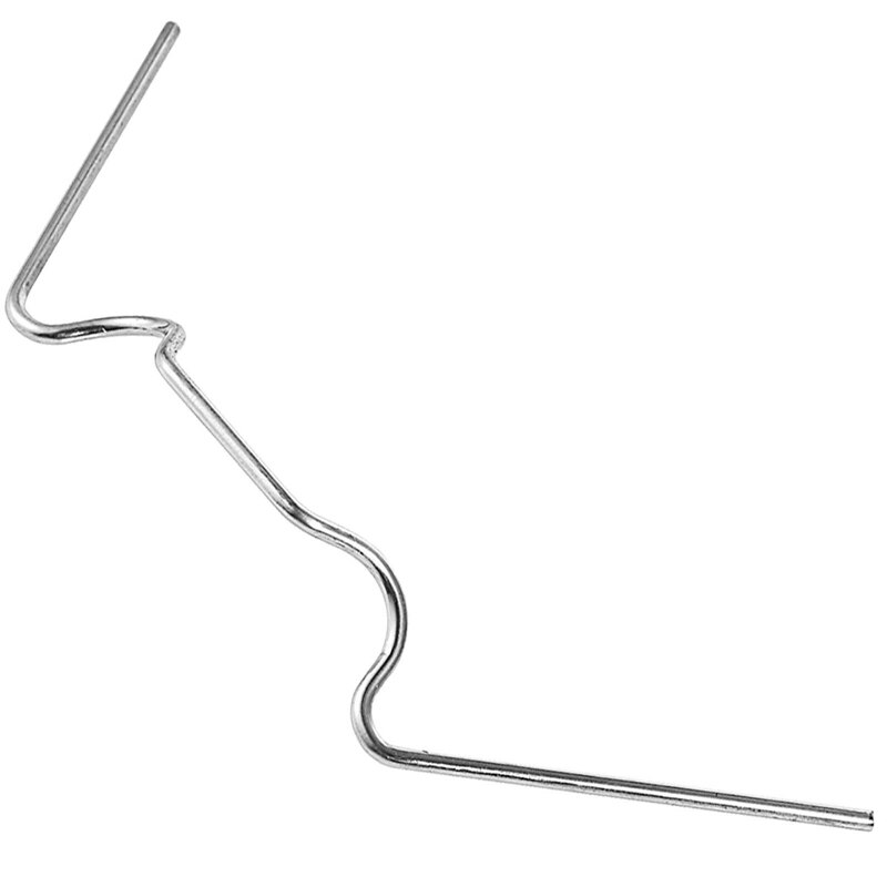 Serre inox 50 pièces W Clips ressort fil vitrage cadre en verre fixation pince