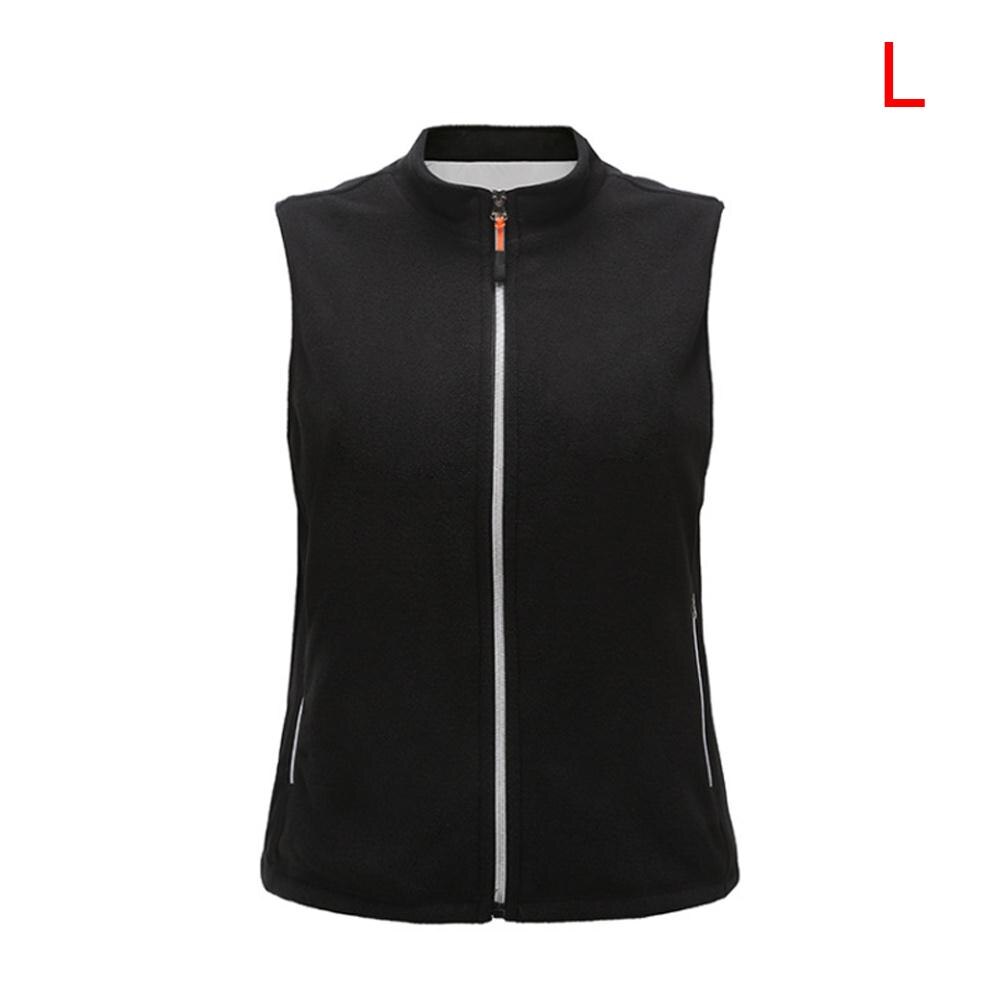 Black Xxxl Elektrische Vest Verwarmde Jas Comprimeren Body Warmer Thermische 3 Niveaus Passen Temperatuur Verwarmd 5 Verwarming Gebieden