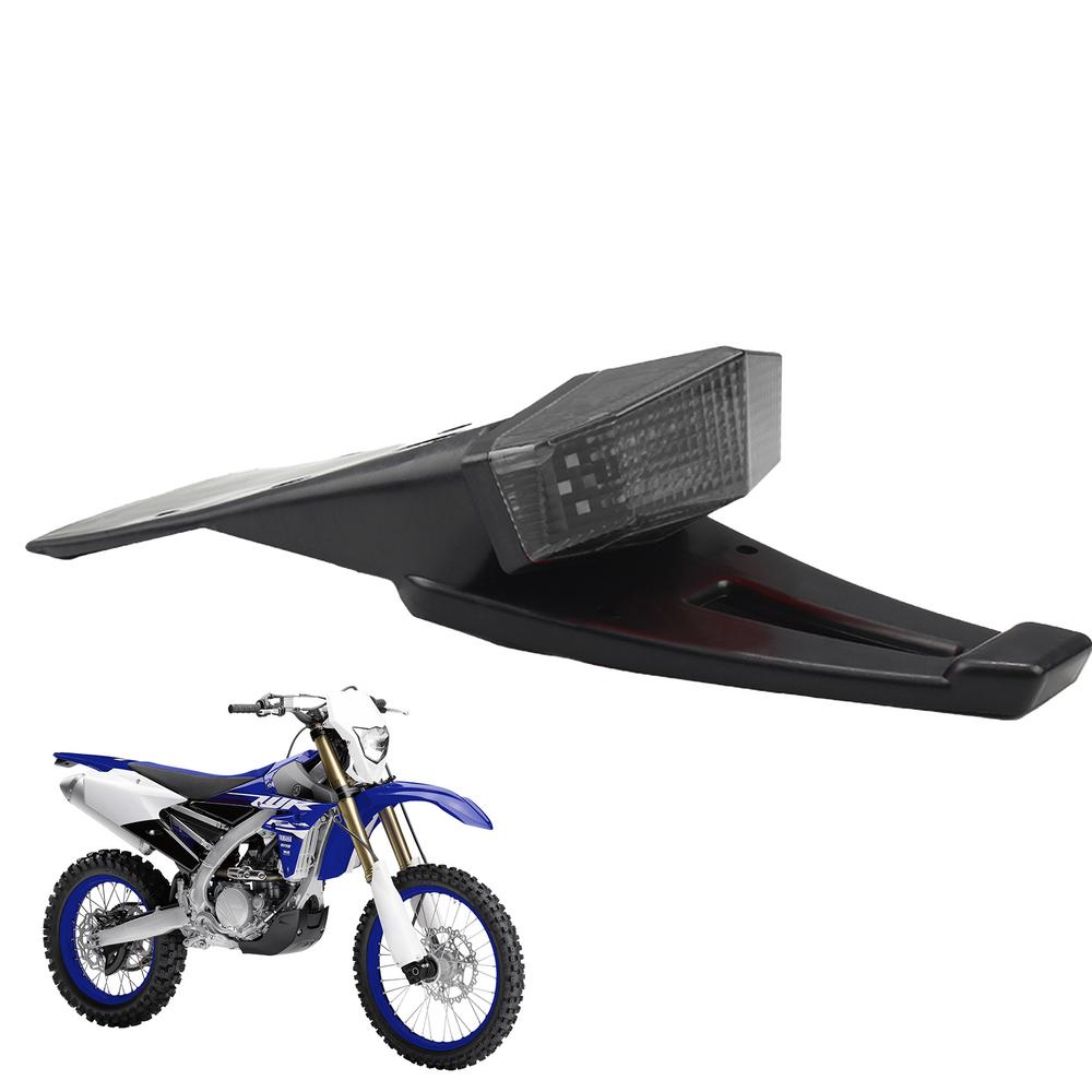 Motorsykkel baklykt vanntett motorsykkel ledet baklykter med kule energisparende terrengsykkellys effektiv motorsykkel: Rgb