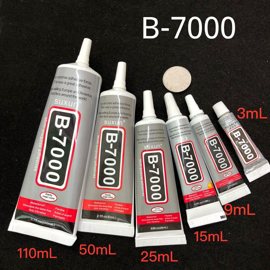 Multi-Purpose B7000 E8000 T7000 T8000 Glue Mobile Phone Screen Adhesive Clear Liquid Glue Super Glue DIY Mobile Phone Repair