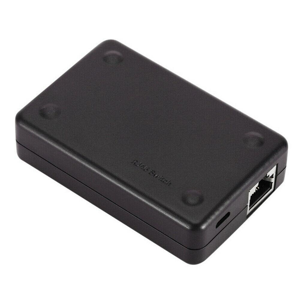 Przenośny dwuportowy interfejs sieciowy przełącznik interfejs sieciowy przełącznik wejściowy