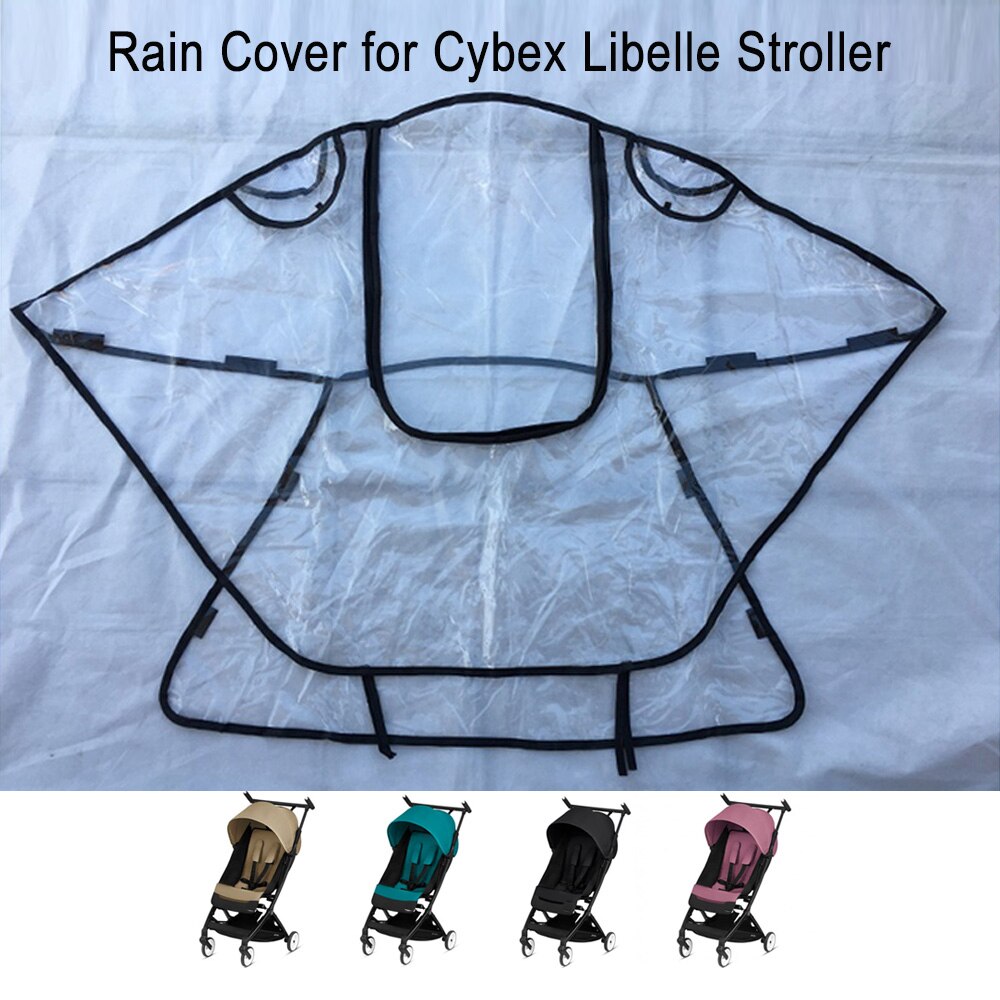 Accessori per passeggino impermeabile 1:1 Copertura antipioggia Copertura impermeabile per passeggino Cybex Libelle