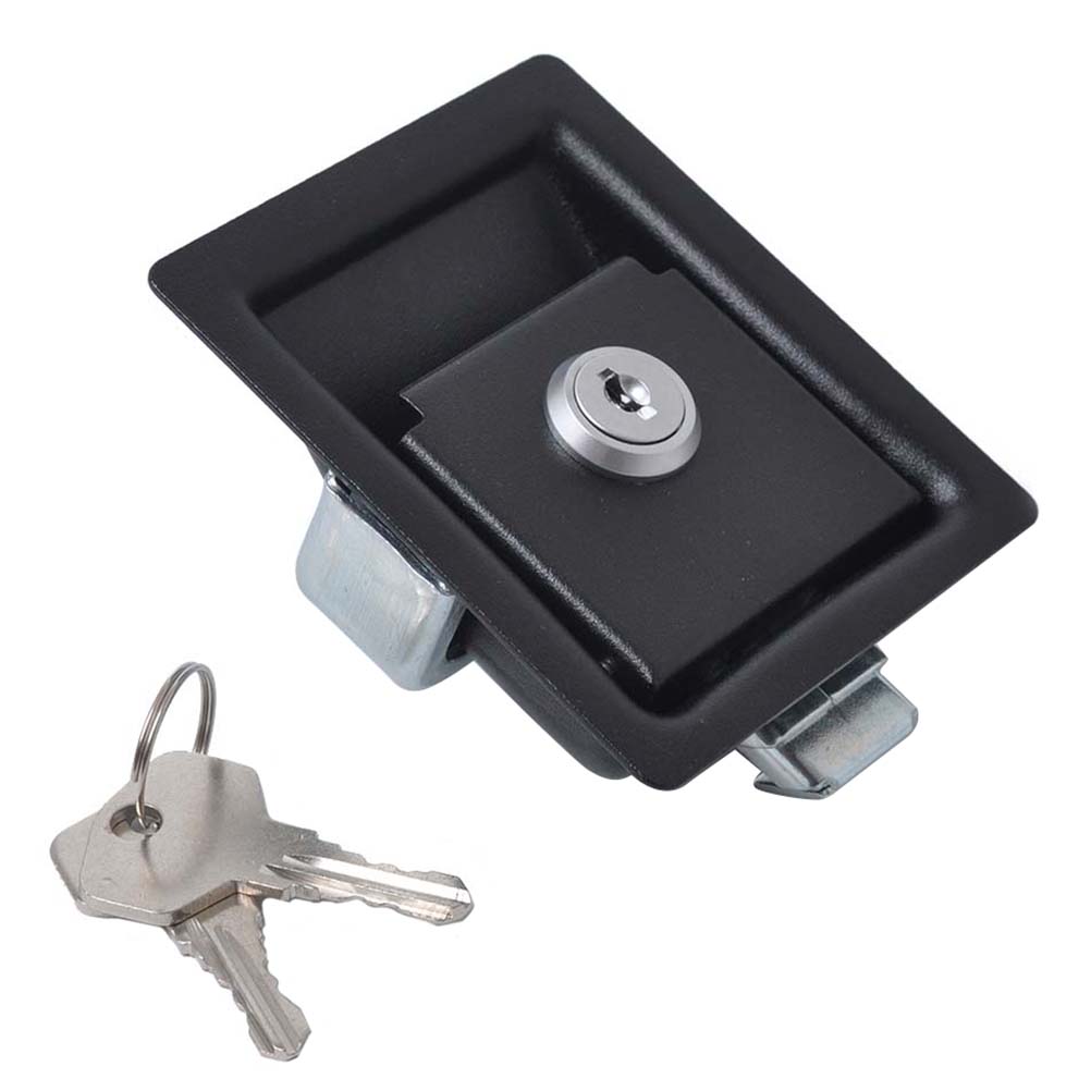 1/2/4pcs Trailer Tool Box Locks Anti-Theft Paddle Handle Locks Caravan Trailer Accessories Cabinets Vehicles Toolbox Truck