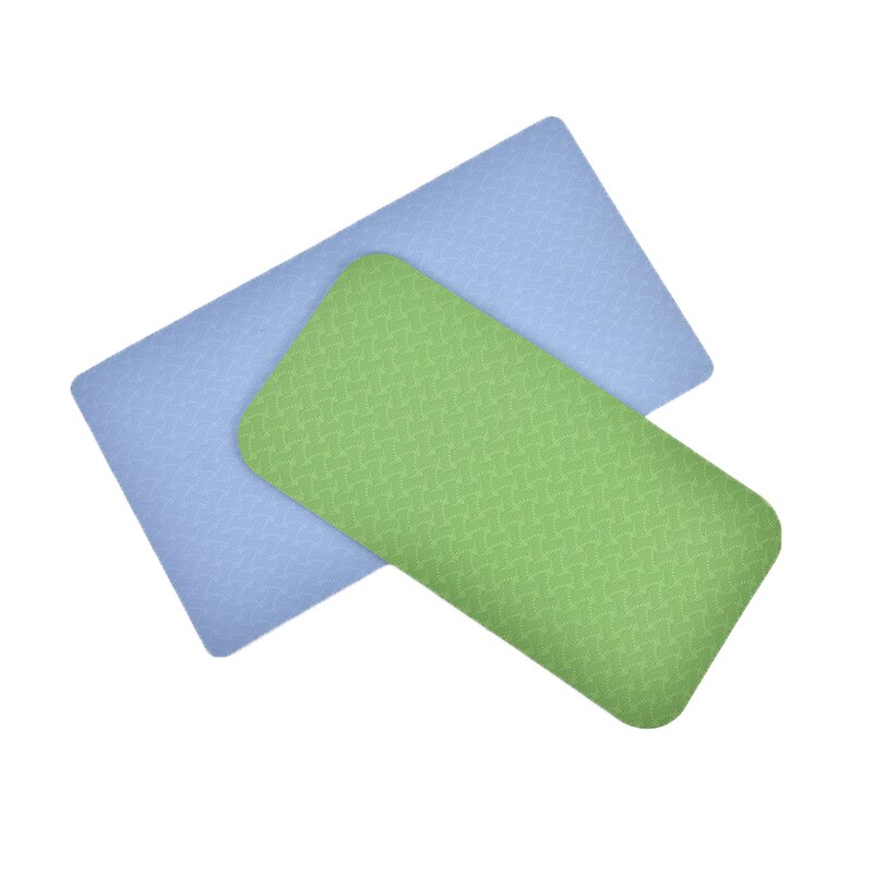6mm tykke sklisikker yoga kneputer albue sport matte gym myk pilates matte trening sammenleggbar pute
