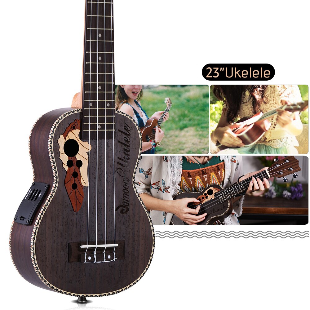 21 Inches Rosewood Wood Ukulele Ukelele Uke for kids Musical for Children Basswood body Ukulele arrivals