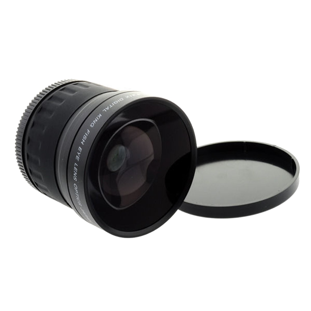 Lentille Fisheye grand Angle 58mm 0,21x, pour Sony Alpha NEX-5 NEX-6 NEX-7 NEX-5N