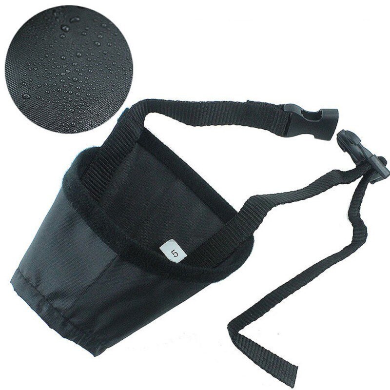 Masque pour animaux de compagnie chien bouclé respirant Anti aboiement mordant chiot formation Protection fournitures