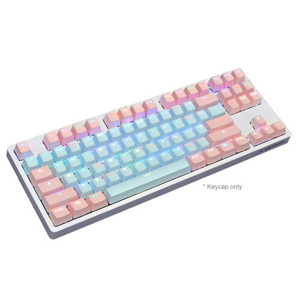 87 unids/set PBT, reemplazo de teclas de teclado mecánico a prueba de luz