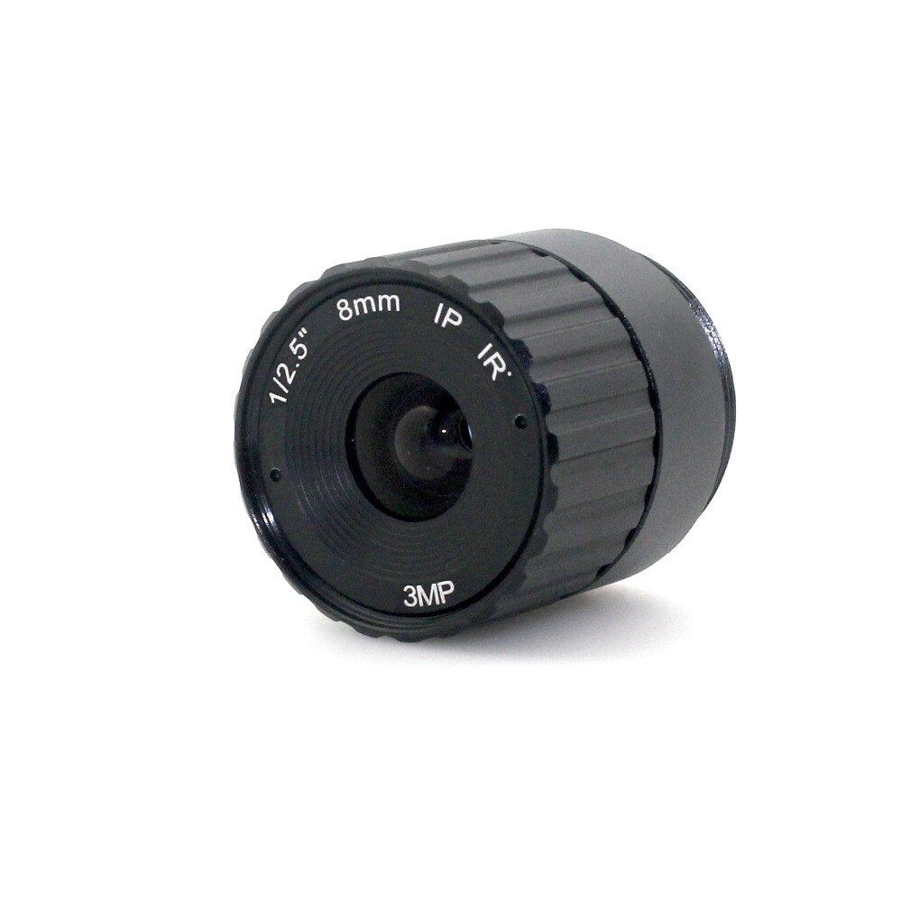 3 megapixels 8mm CS lens IR Vaste CS Lens 1/3 "CS F1.6 lens voor CCTV Security Camera