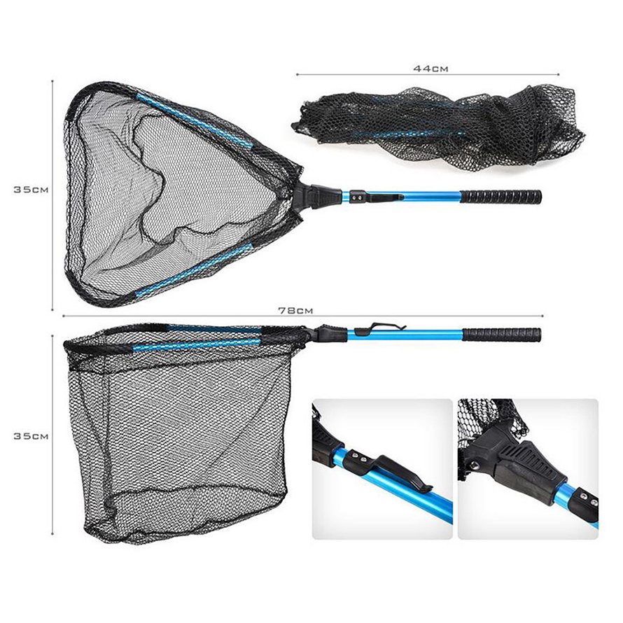 Lot de 20 Mini Filets de pêche pour Enfants avec poignée antidérapante Lot de 20 Mini Filets de pêche pour Enfants avec poignée antidérapante
