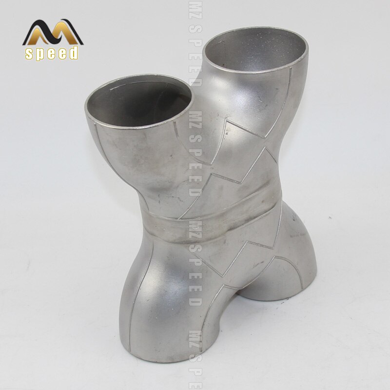 stainless steel sub - interface sub - two transfer accessories universal welding exhaust pipe noise eliminator four-way