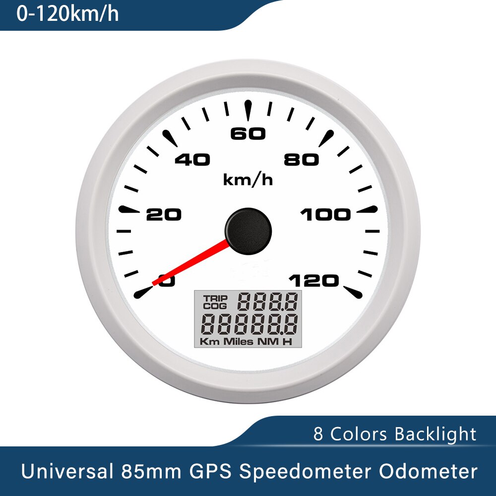 85mm Universal Auto Marine GPS Speedometer Velomet... – Vicedeal
