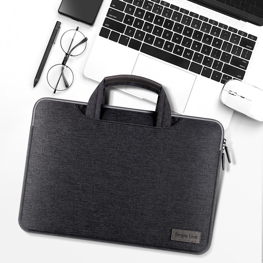 Laptop Notebook Tablet Sleeve Cover Bag 11" 12" 13" 15" 15.6" for Macbook Pro Air Retina 14 inch for Xiaomi Huawei HP Dell: black / 13-inch