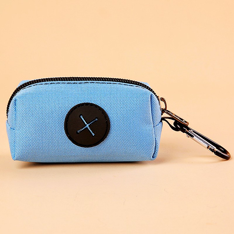 Dog Poop Bag Dispenser Portable Dogs Poop Bag Holder Garbage Bags Dispenser for Dog Walking Hangingable Toilet Bags Pet Products: light yellow