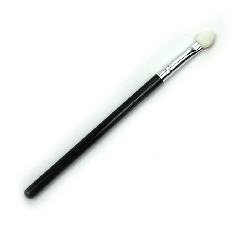 1/5/10PCS Portable Wood Handle Sponge Makeup Stick Eye Shadow Nose Shadow Lip Applicator Brush Cosmetic Tools Accessories: 1pcs