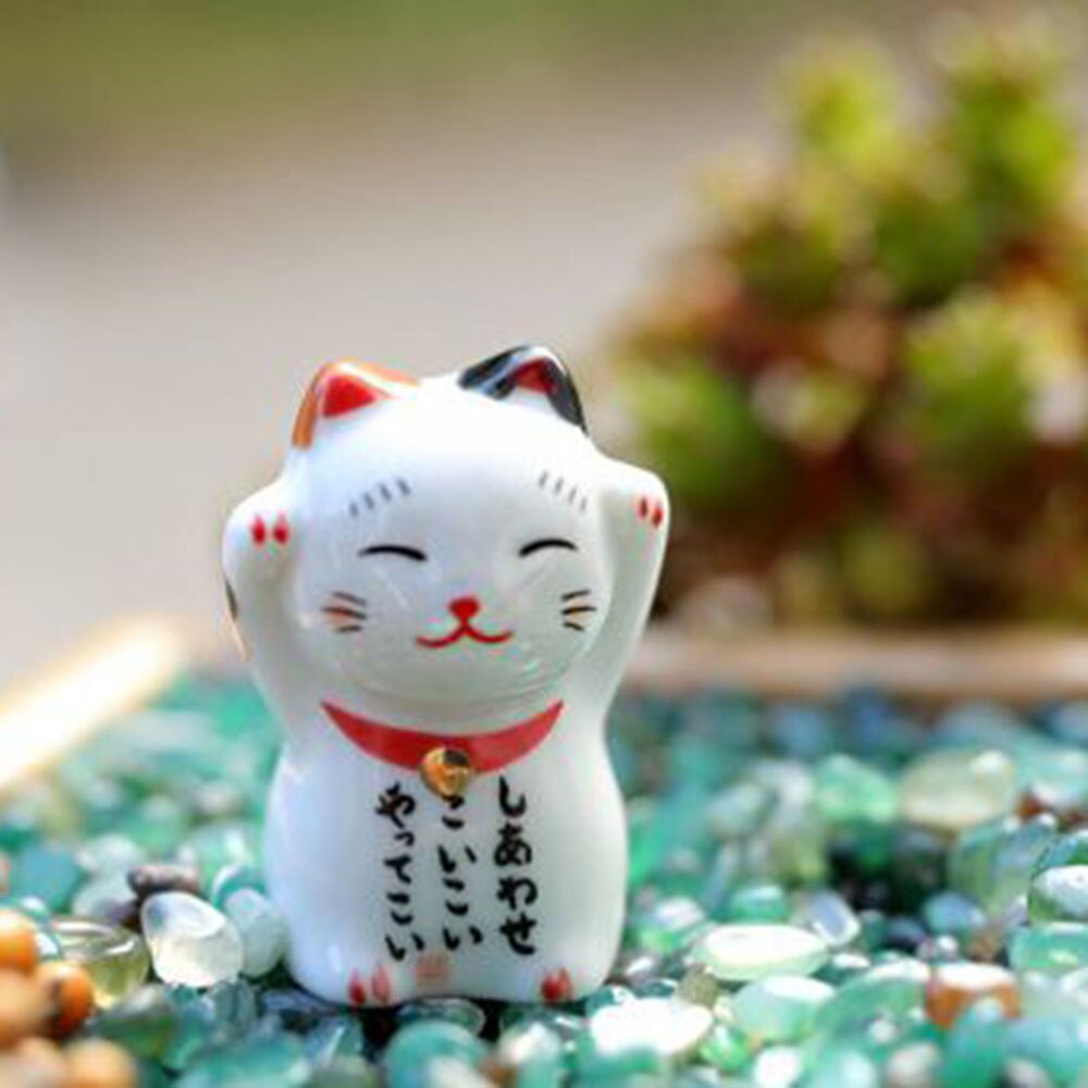 Japanilaistyylinen keraamiset syömäpuikot pidike teline söpö kissa syömäpuikkoteline tyynynhoito lepo keittiö taide askartelu astiasto