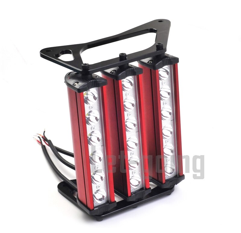 Moto Retro CG Led Motorcycle Front Fork Bracket MSX125 Headlight Universal for Honda Grom MSX125 125SF Fog Lamp Light