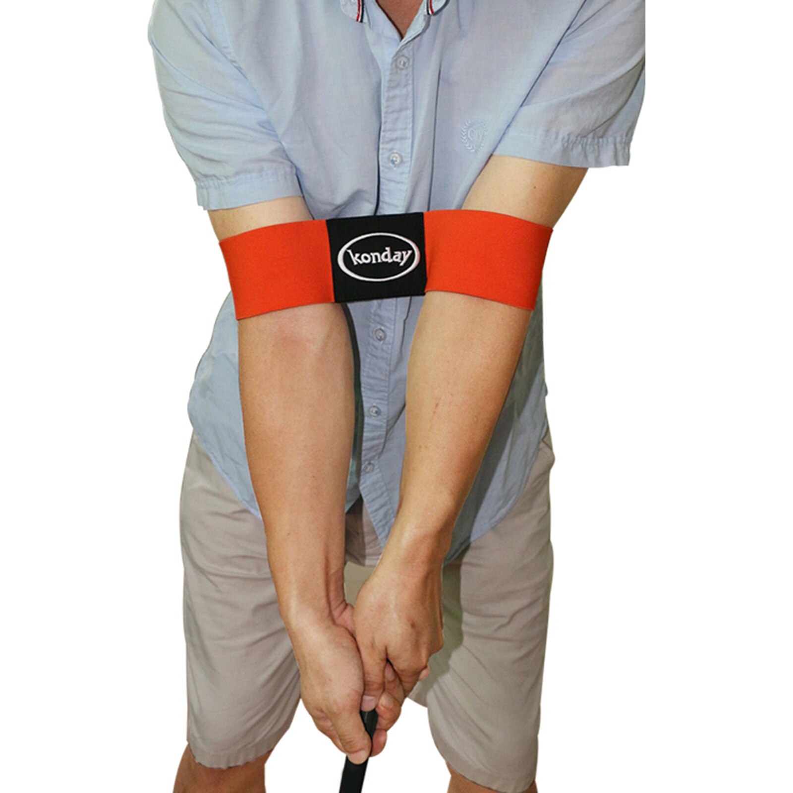 Ceinture d'entraînement pour golfeur débutant, équipement de bras et de bras: Orange