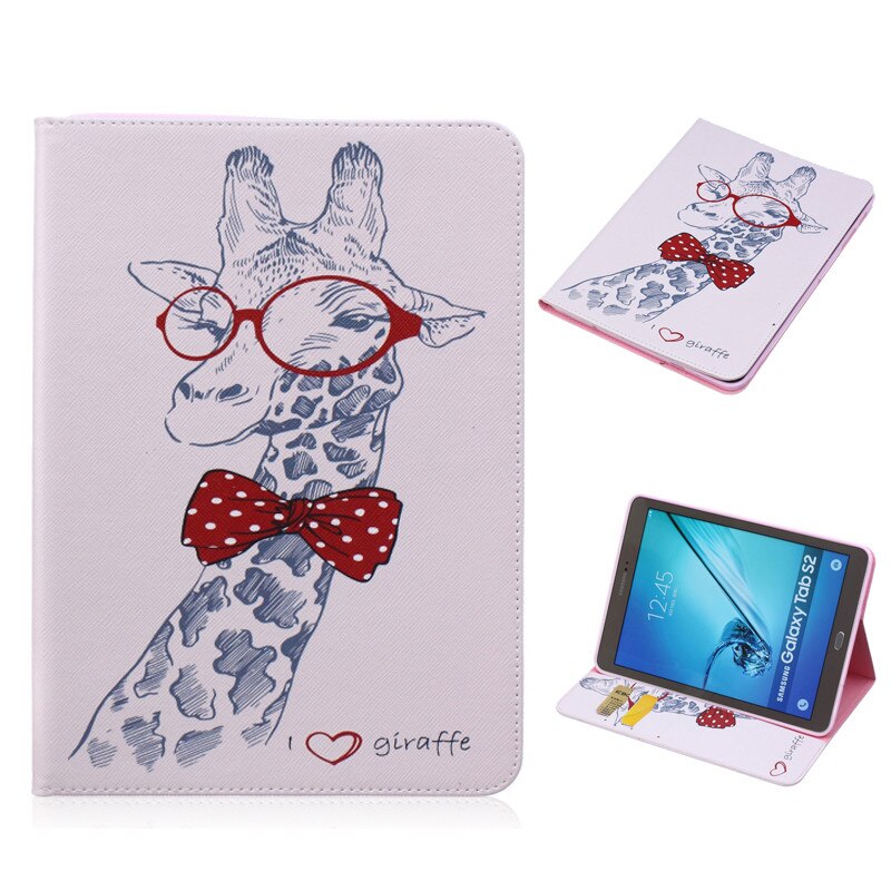Tablet Case for Samsung Galaxy Tab S2 9.7" - PU Leather Flip Stand Cover with Auto Sleep/Wake: 03