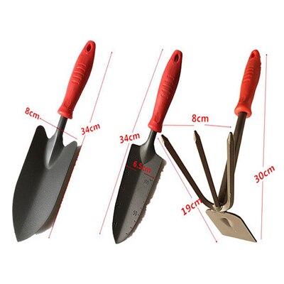 Thickening Grow home small shovel planting flower tools children dig wild vegetables catching sea shovel gardening tools.: Beige