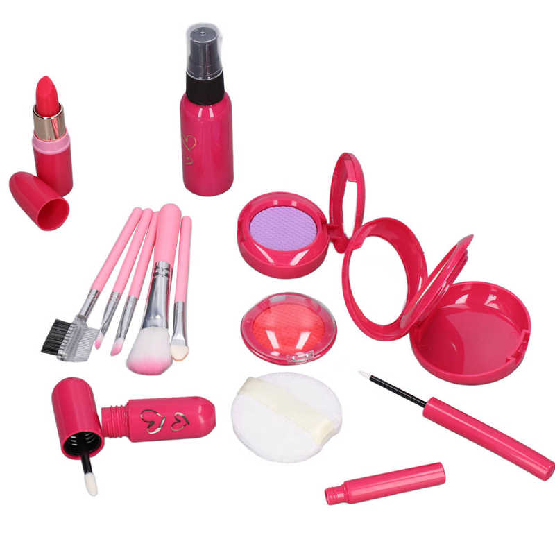 Toddler Makeup Kit Premium Material Toddler Play Makeup for DIY for Party for Home