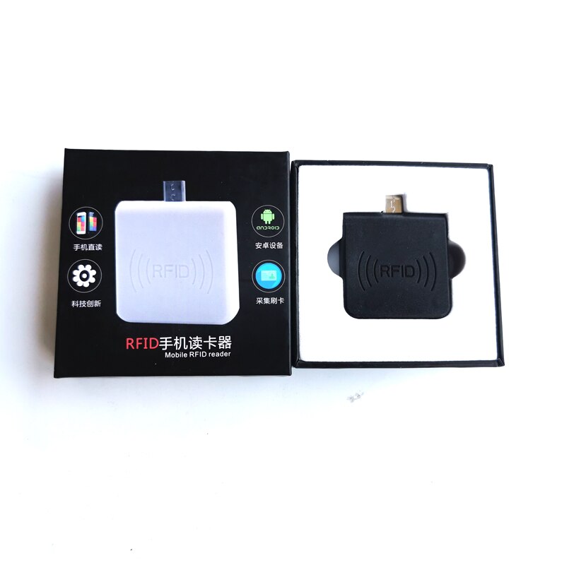 13.56Mhz Mini Usb Rfid Reader/Nfc Ic Kaartlezer Voor Android Mobiele Telefoon