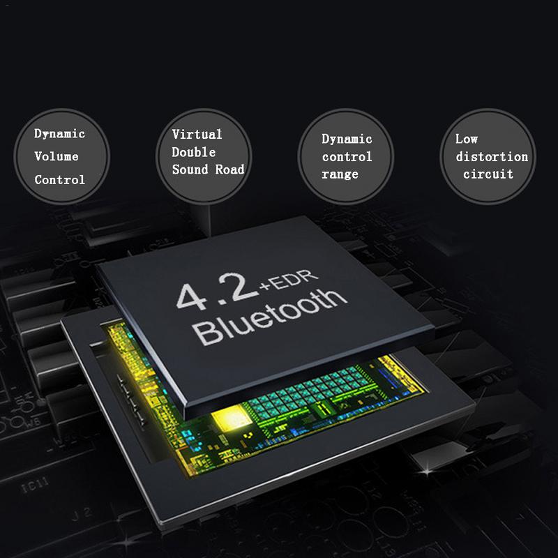 Bluetooth Speaker Wireless Mini Phone Alarm Clock Home Small Sound Computer Car Subwoofer Decoration