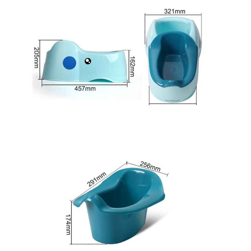 Children's Toilet Cute Baby Potty Boy's and Girl's Potty Suitable for Baby Toilets From 1 to 6 Years Old