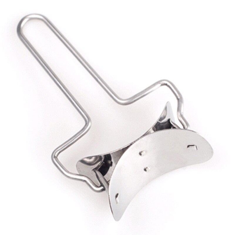 7cm Fondant DIY knoedel huid Gereedschap Rvs Spatel Cookie Ronde Rolling Cutting Blade Deeg Cirkel Cutter1D26