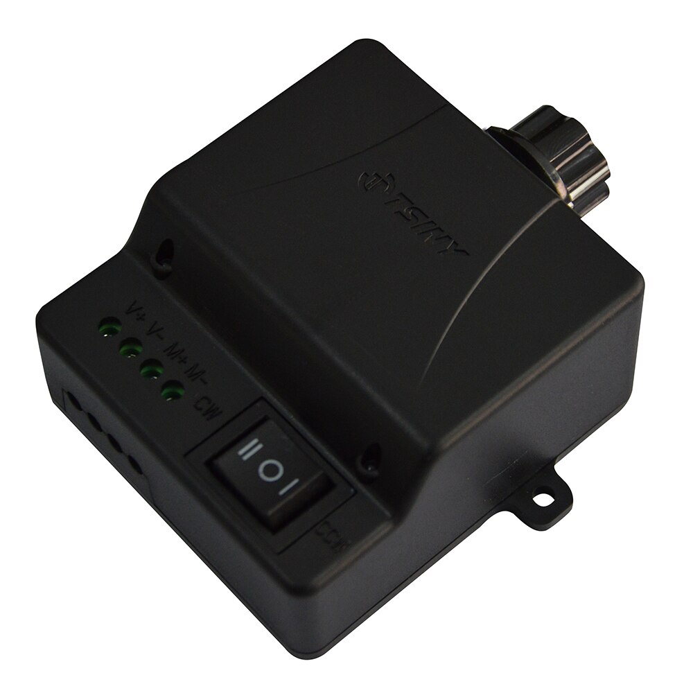 DC Gear Motor Controller For DIY Hobby 12V 24V 240W PWM Speed Controller For DC Motor Output Current 10A 18KHZ PWM Frequency