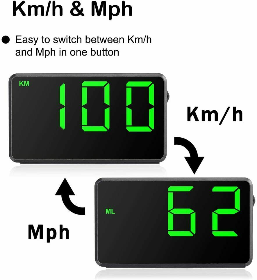 Accessoires snelheidsmeter universele auto gps km/u mph voor fiets motorfiets