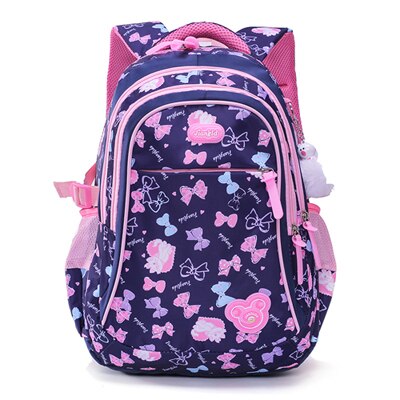 YK-Leik Borse da Scuola bambini zaini Per Le ragazze Adolescenti Leggero impermeabile Borse da Scuola bambino ortopedia zaini: blue