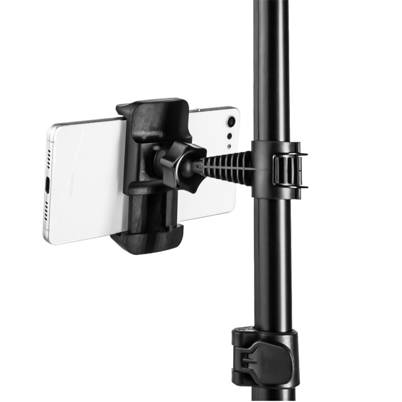 Nagnahz Phone Tripod Mount Horizontal Phone Holder Ring Light Adapter Universal Phone Tripod Mount Kit for Xiaomi Huawei