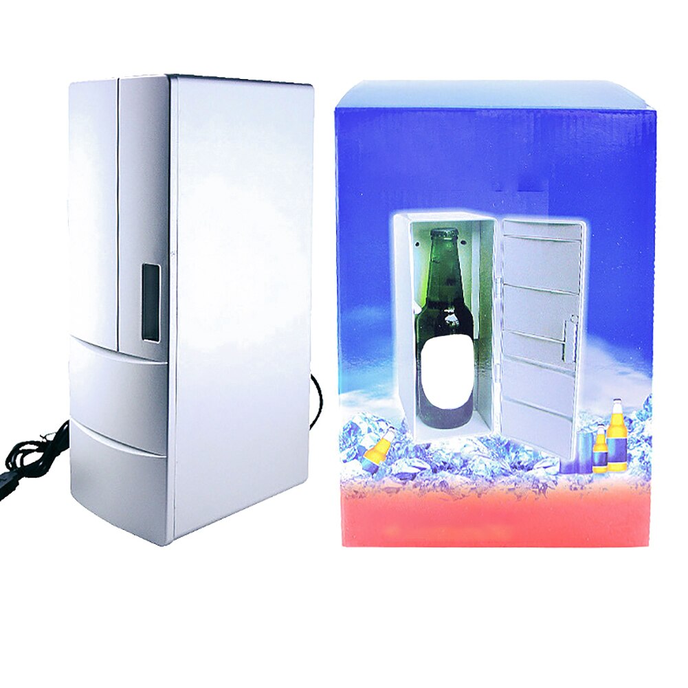 Refrigerator USB Portable Car Freezer Cold Cup Cooling Pad Mini Fridge Refriger Cosmetics Fridge Electric Cooler Warmer