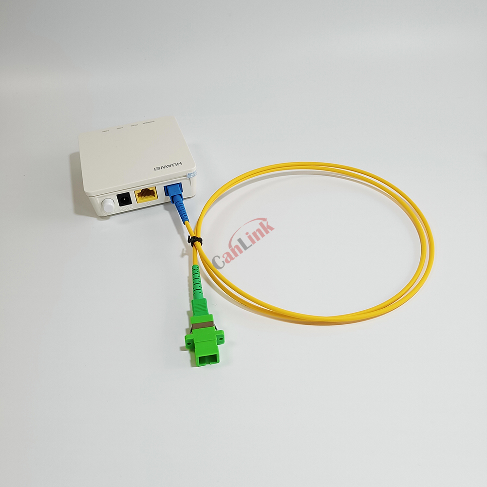 50 sztuk SC UPC do APC kabel Adapter do ONU ONT NU połączenie uniwersalny SC/UPC-SC/APC 0.5m Jumper z APC Adapter garnitur