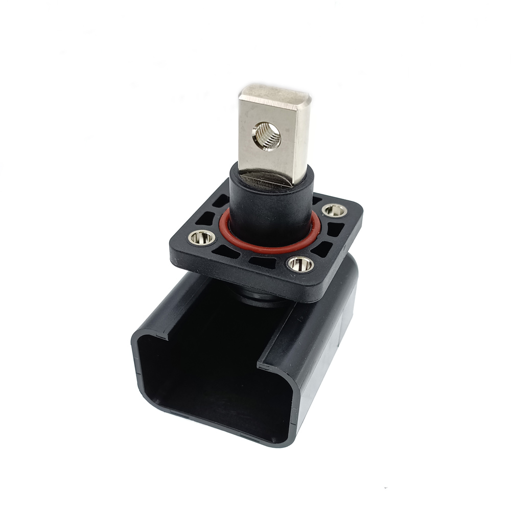 200a Koperen Lithium Batterij Terminal Connector Energie-Opslag Terminal Batterij Connector Adapter Vierkante Energie-Opslag Connector: Army Green