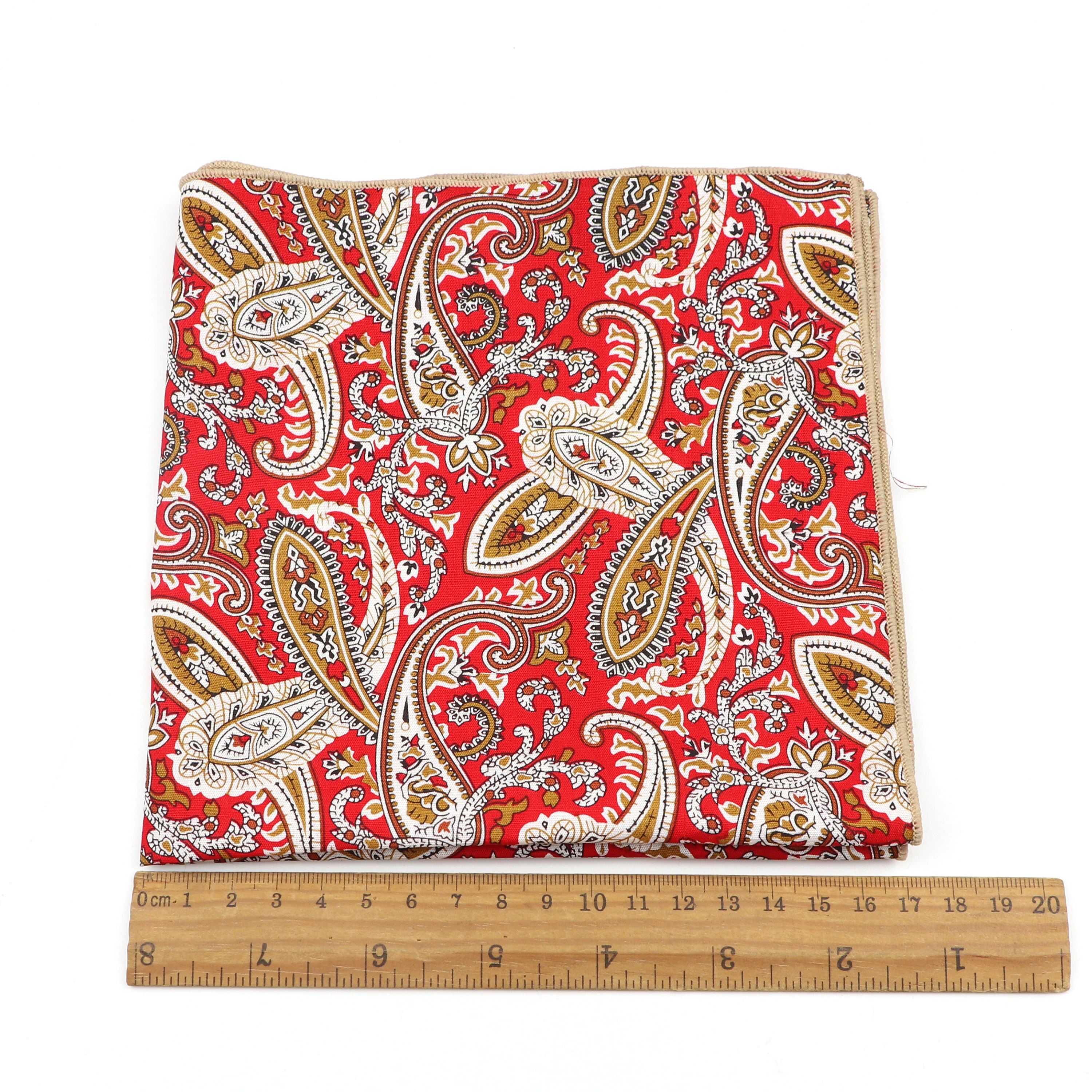 Tejido para pañuelos de algodón con estampado colorido de flores a cuadros cuadrado para hombre pañuelos de tela Casual con bolsillos cuadrados