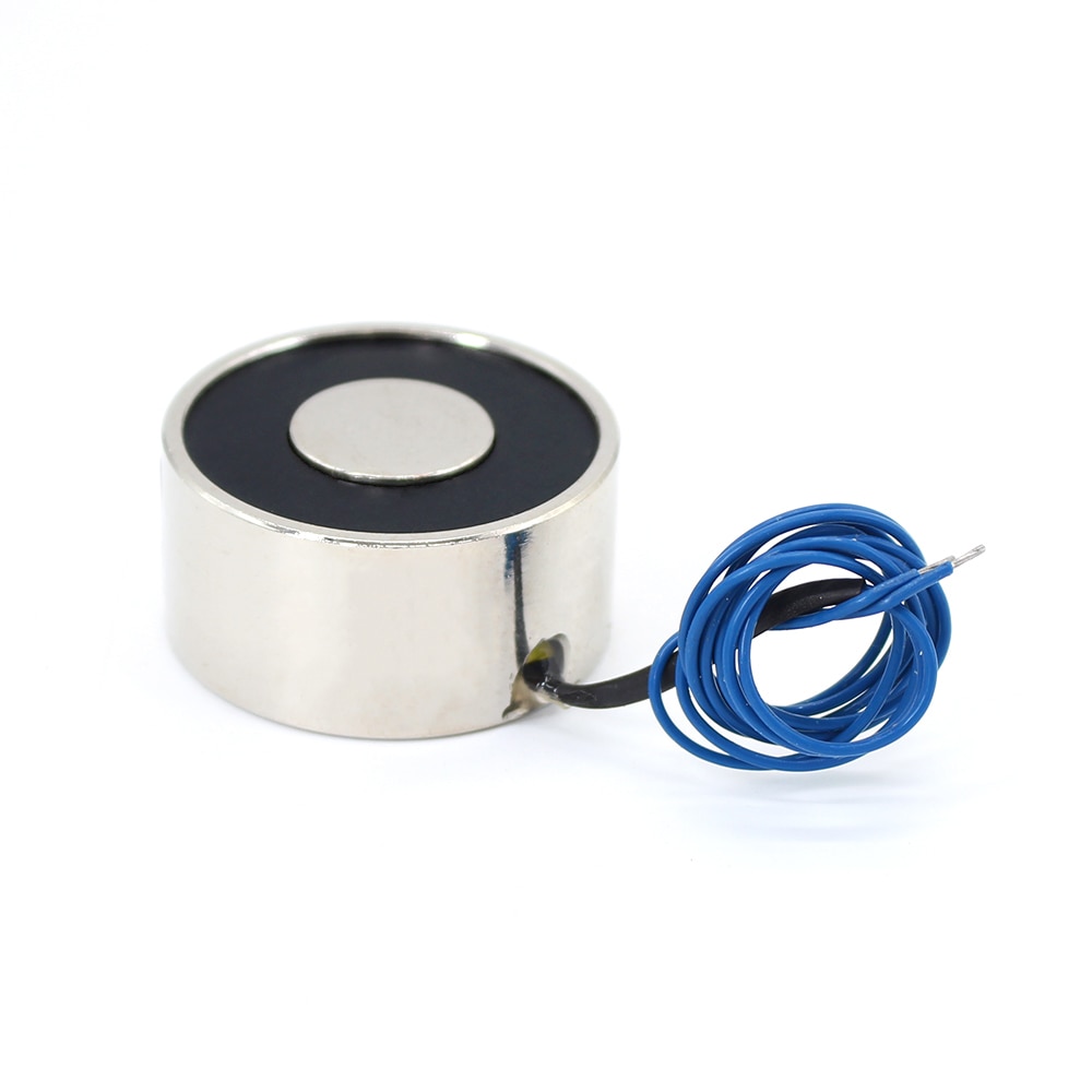 Électroaimant électrique de levage de 40/20mm 25KG 250n cc 5V/12 V/24V