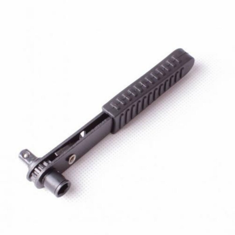 6.35cm Socket Black Mini 1/4" Ratchet Wrench Screwdriver Socket Wrench Rods Quick Release Hand Tools Rini Ratchet