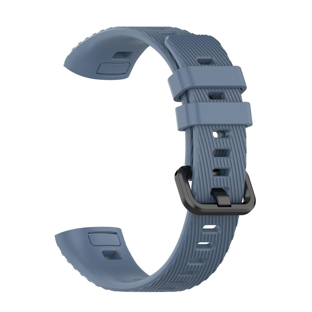 Pulseira inteligente pulseira de pulso para huawei banda 4 pro correias silicone banda de relógio para huawei honor band 3 pro substituição pulseira