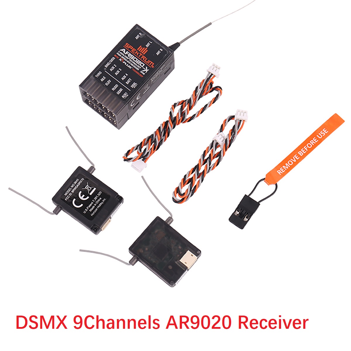 2.4 GHz Long Range DSMX DSM2 Receiver AR6210 AR6100E AR8000 AR9020 S603 F701 For SPEKTRUM JR Remote Control